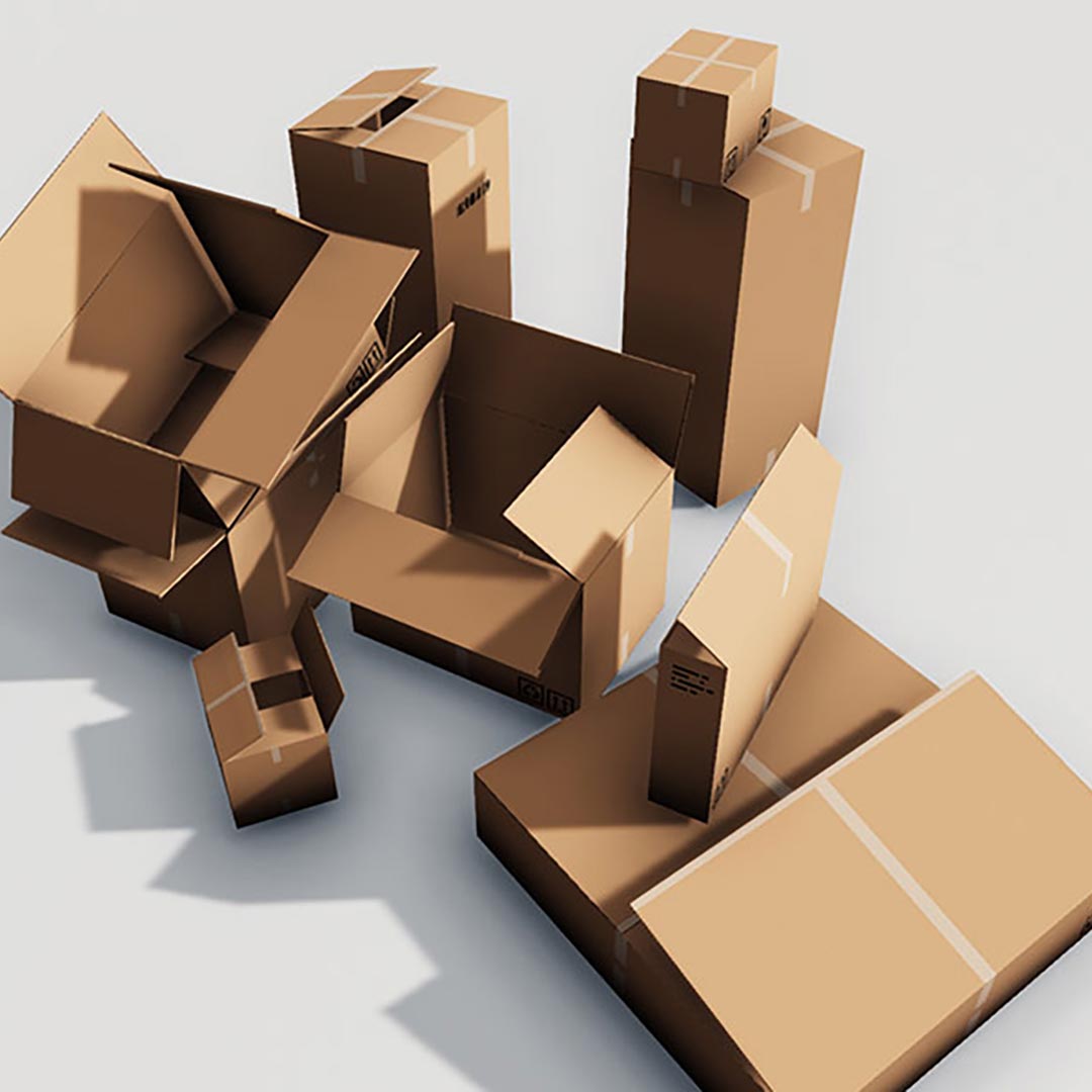 Cardboard Boxes Pack