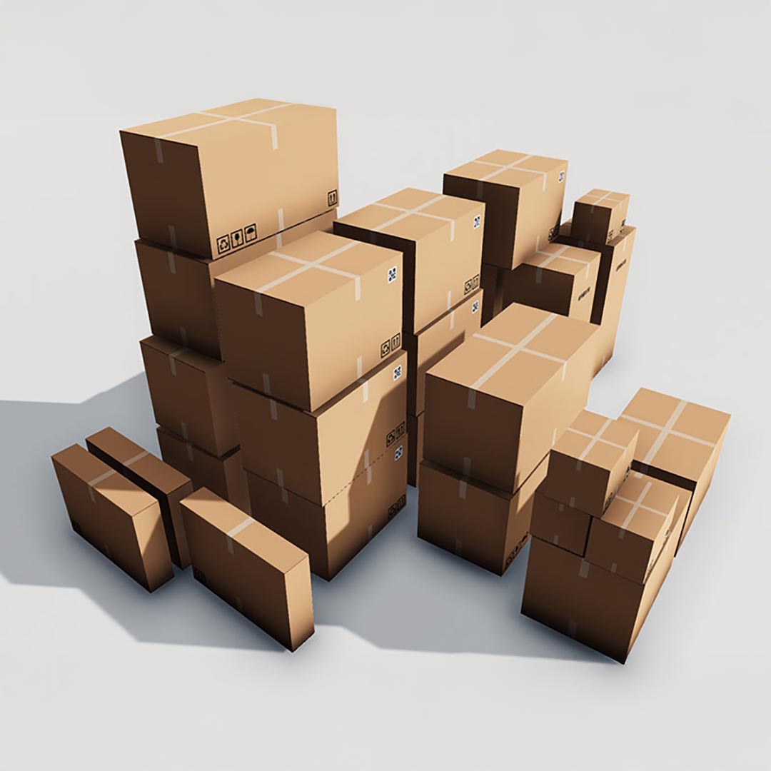 Cardboard Boxes Pack