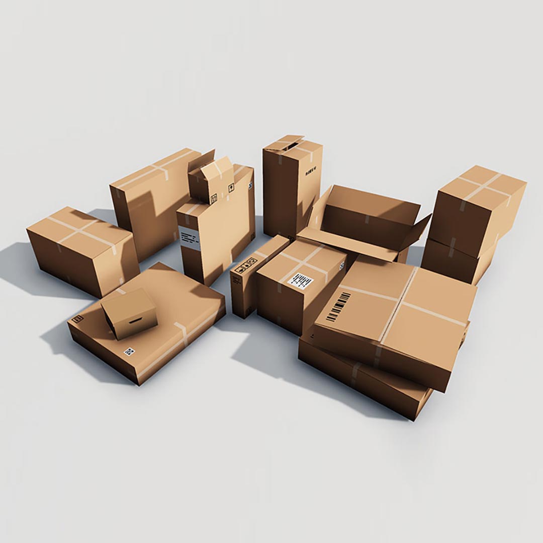 Cardboard Boxes Pack